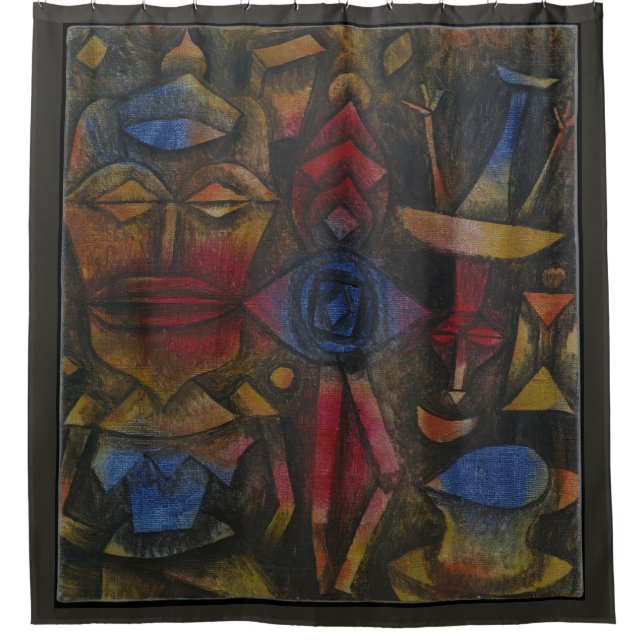 Cortina Para Box Paul Klee Collection of Figurines (Frente)