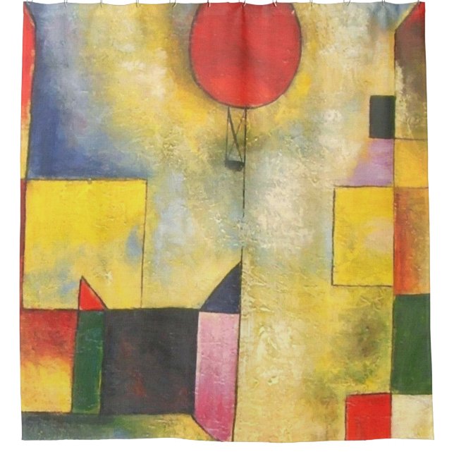 Cortina Para Box Paul Klee Red Balloon (Frente)