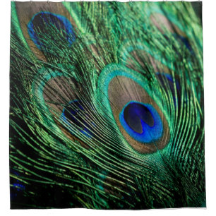 Cortina Para Box Peacock Feather Lucky