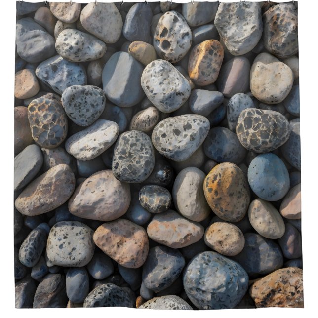 Cortina Para Box Pebble Mosaic (Frente)