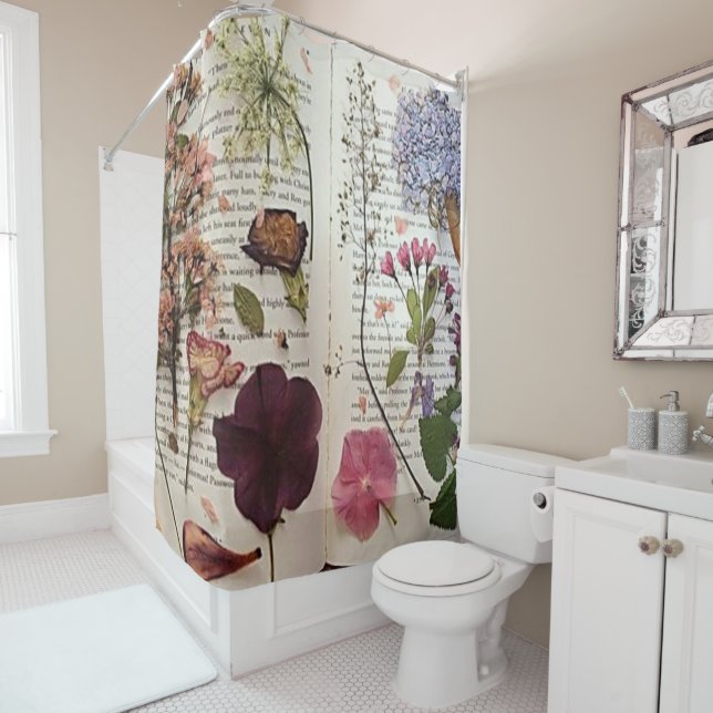 Cortina Para Box Pedais em um livro (In Situ)