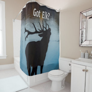 Cortina Para Box Pegou Elk? Engraçado Hunter Humor