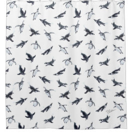 Cortina Para Box Penguin Flight Squad | Ocean Art Design