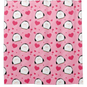 Cortina Para Box Penguin Love