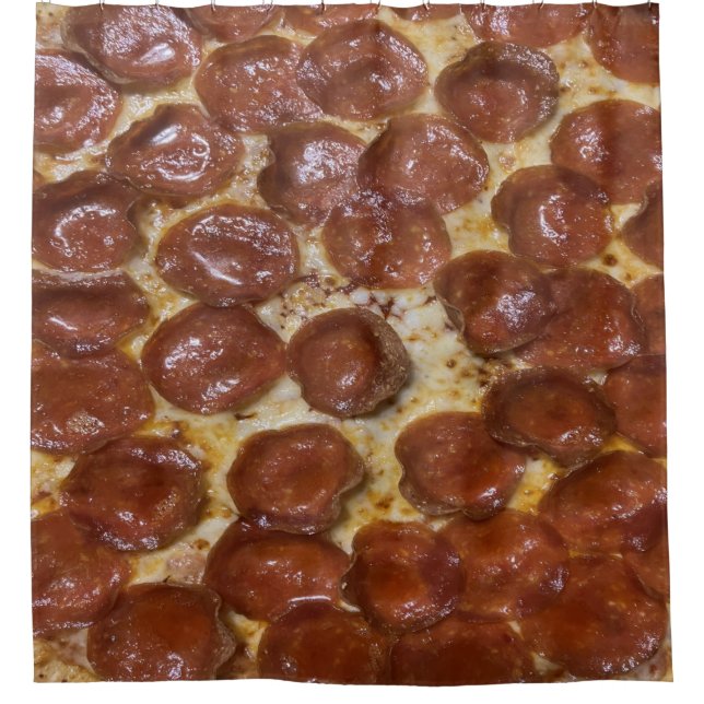 Cortina Para Box Pepperoni Pizza (Frente)