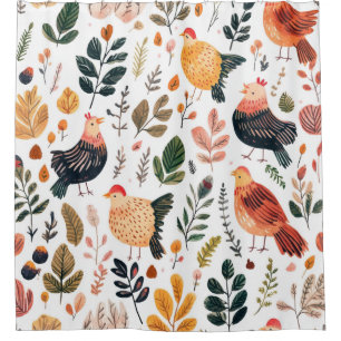 Cortina Para Box Perus de Arte Popular – Outono Inspirado na Nature