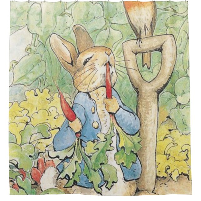 Cortina Para Box Peter Rabbit In Garden - Beatrix Potter (Frente)