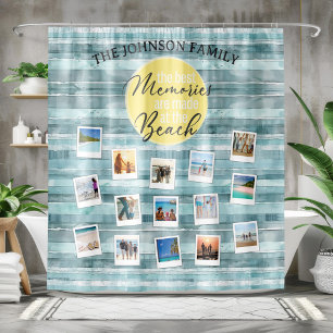 Cortina Para Box Photo Beach Costal Striped