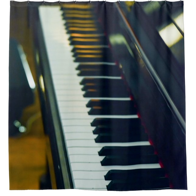 Cortina Para Box Piano bonito (Frente)