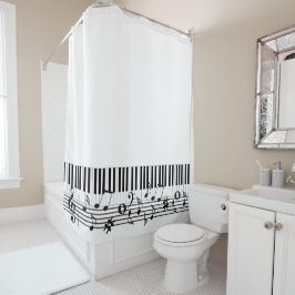 Cortina Para Box Piano Music Design
