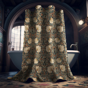 Cortina Para Box Pimpernel William Morris Floral Victorian Patteria