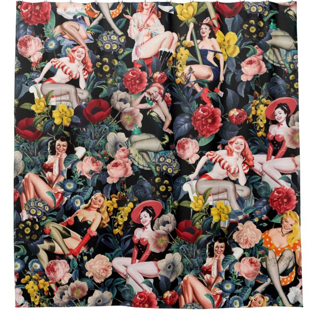 Cortina Para Box Pin-up III (Frente)