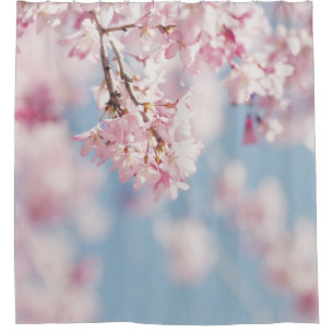 CORTINA PARA BOX PINK CHERRY BLOSSOM EM FECHAR FOTOGRAFIA