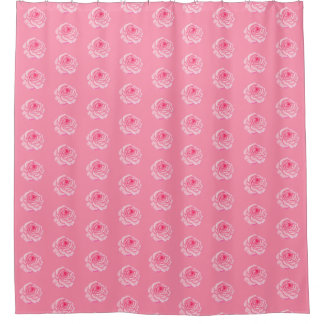 Cortina Para Box Pink roses