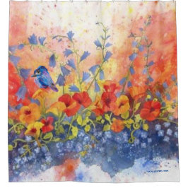 Cortina Para Box Pintinho do Alasca com a cortina de chá do Partido