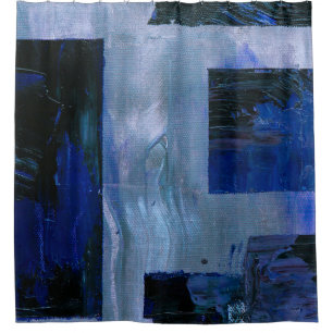 Cortina Para Box pintura abstrato