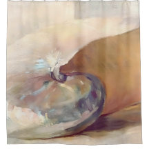 Pintura de Conchas Marinhas Vintage, Casa de Praia