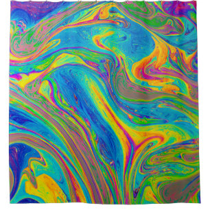 Cortina Para Box Pintura multicolor