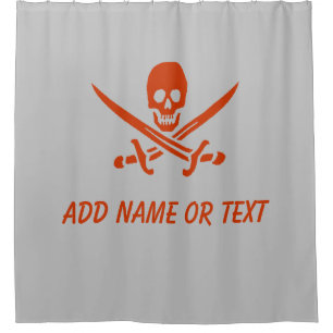 Cortina Para Box Pirate Jolly Roger