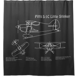 Cortina Para Box Pitts S-1C - Planos de Impressão de Avião