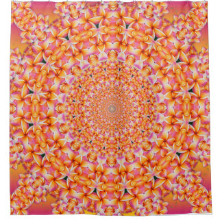 Cortina Para Box Plumérias do Havaí