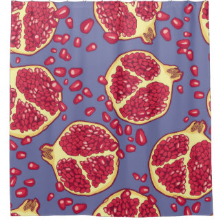 Cortina Para Box Pomegranato padrão sem descontinuidades.