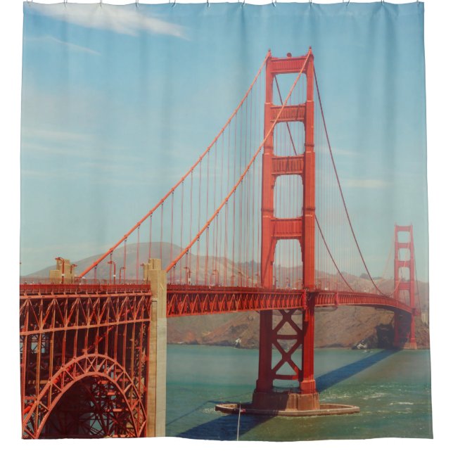 Cortina Para Box ponte ouro (Frente)