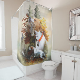 Cortina Para Box Ponteiro Inglês