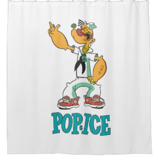 Cortina Para Box Popeye Vintage - Paródia de 1990