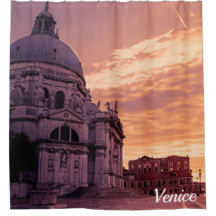 Cortina Para Box Pôr do sol sobre Basilica em Veneza