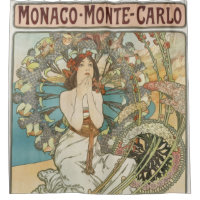 Poster de Vintage Mont-Carlo por Alphonse Mucha