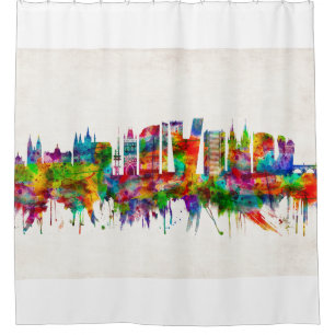 Cortina Para Box Praga República Checa Skyline