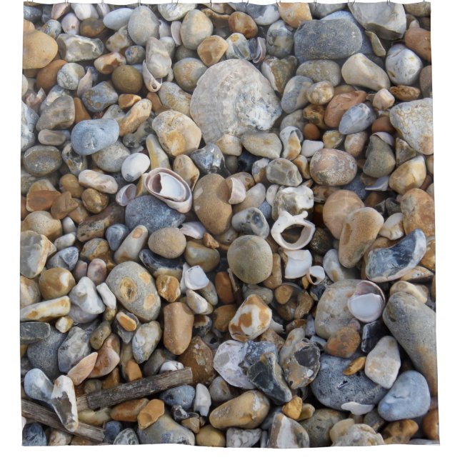 Cortina Para Box Praia de Pebble (Frente)