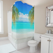 Praia Elegante de Árvore de Coco com Marca Persona