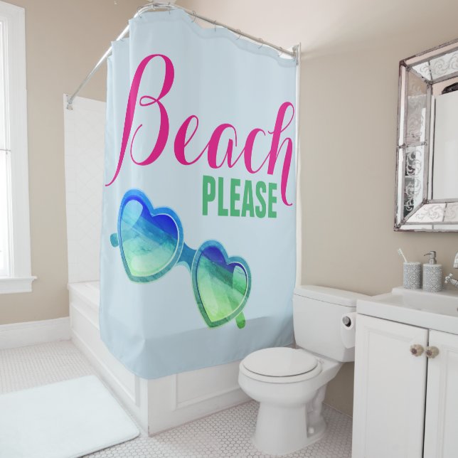 Cortina Para Box Praia, por favor (In Situ)