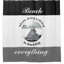 Praia Preto Branco Cinza é tudo