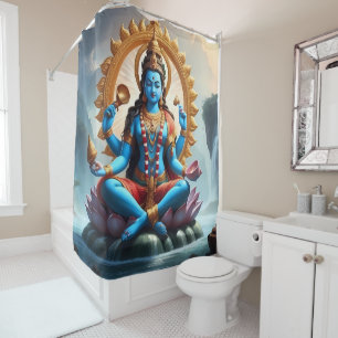 Cortina Para Box Presença divina: Design de Chá Ganesh