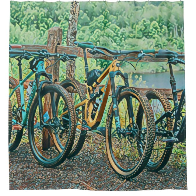 Cortina Para Box Presente de Lover de Ciclo (Frente)
