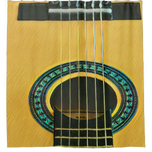 Cortina Para Box Presente para namorado guitarrista