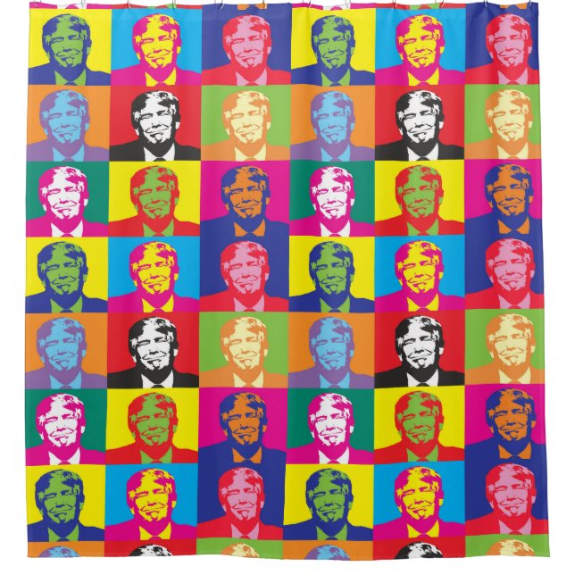 Cortina Para Box Presidente Trump (Frente)