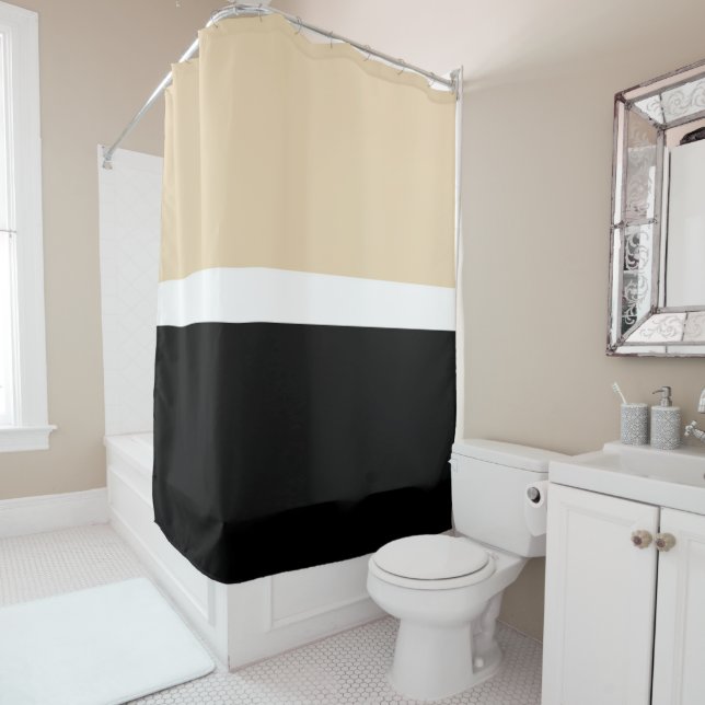 Cortina Para Box Primavera de Faixa Moderna Retroativa Horizontal P (In Situ)