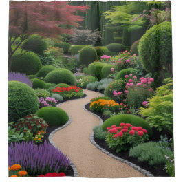 Cortina Para Box primavera paisagem