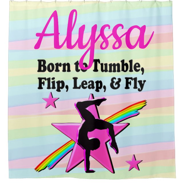 CORTINA PARA BOX PRIMEIRO LUGAR GINÁSTICA (Frente)