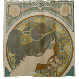 Cortina Para Box Primrose por Alphonse Mucha (1899)