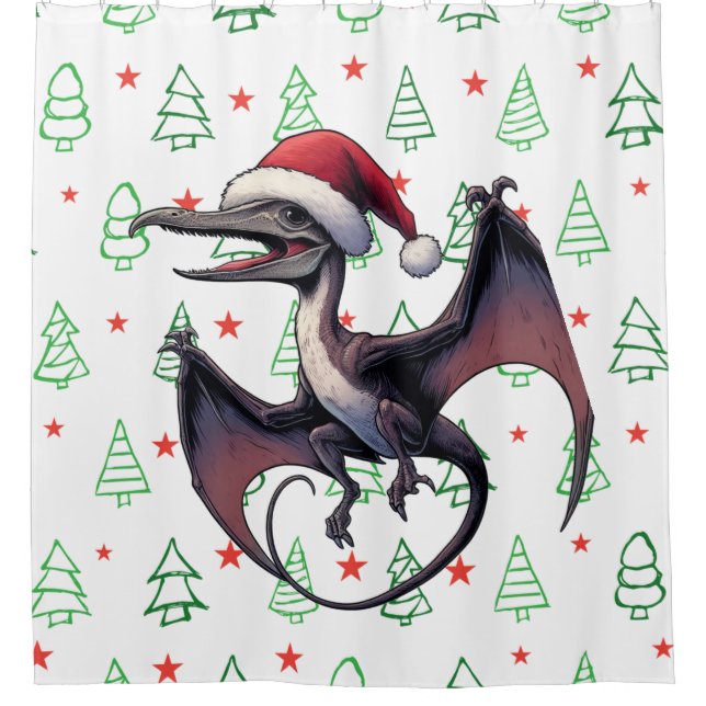 Cortina Para Box Pterodactyl de Natal (Frente)