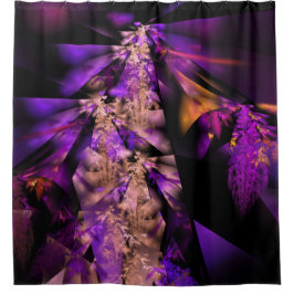 Cortina Para Box Purple leaves