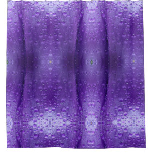Cortina Para Box Purples Ikat Zen