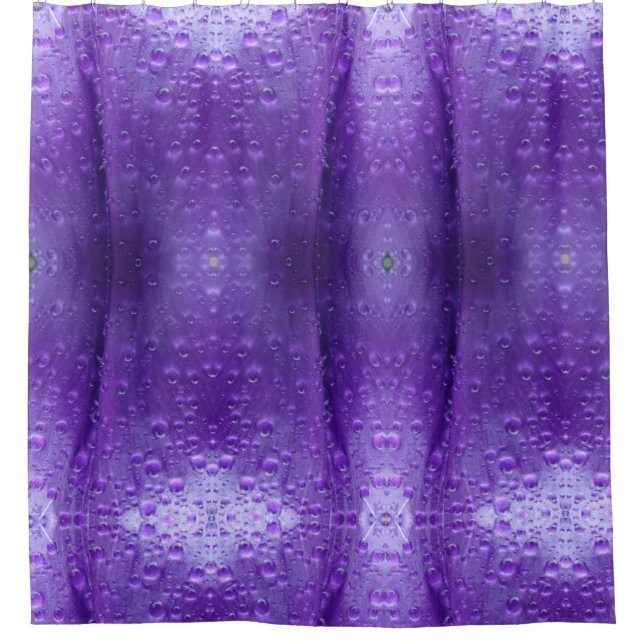 Cortina Para Box Purples Ikat Zen (Frente)