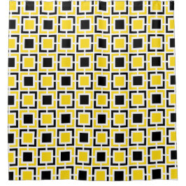 Cortina Para Box Quadrados retrorreflectores brancos, amarelos