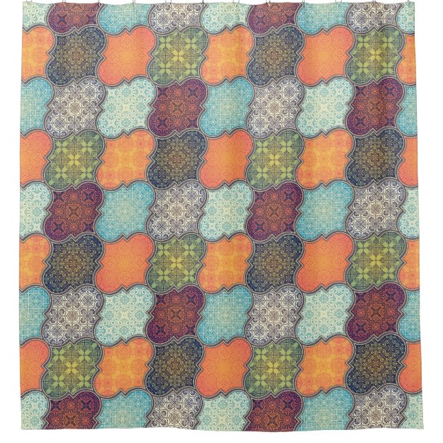 Cortina Para Box Quatrefoil (Frente)